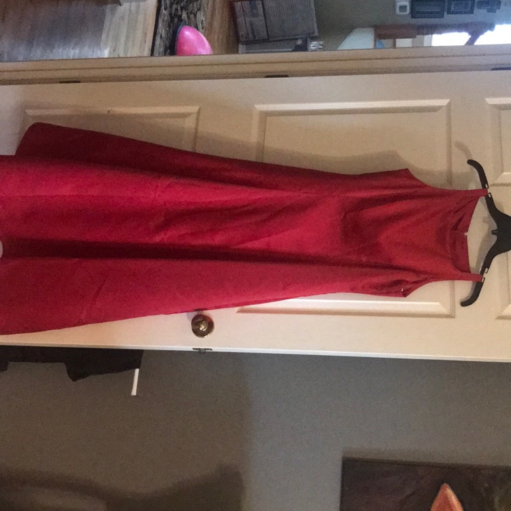 Red prom dress
